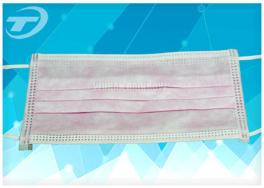 Customized Disposable surgical  Non-woven 3 ply face mask earloop Anti Pollution