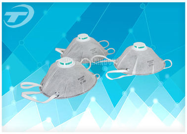 Light Weight Face Mask With Valve / Fashion Appearance Respirator Dust Mask