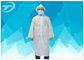 White PE Plastic Raincoat Disposable  With Food Grade For Children And Adult