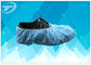 Blue SPP Nonwoven Disposable Waterproof Shoe Covers For Protection Use