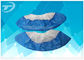 Food Processing Disposable Anti Skid Shoe Covers PP+CPE Coated Non Woven