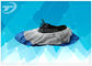 Single Use PE Disposable Shoe Covers / Nonwoven Protective Shoe Covers