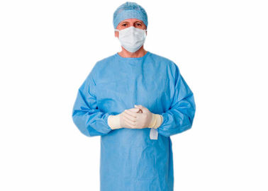 Protective Sterilized Isolation Gowns Disposable With Knitted Wrist