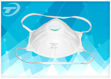 Single Use Respirator FFP1 Disposable Face Mask With  Valve / SBPP Fabric