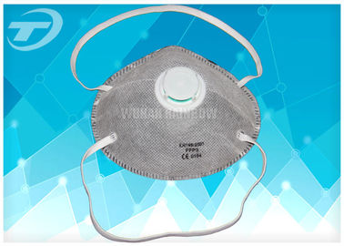 valved FFP3 dust mask with activated carbon ,  filter penetration at least 99% of airborne particles
