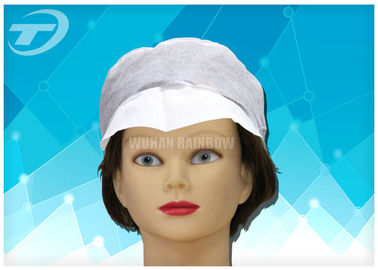 Disposable non - woven work cap , light weight and breathable , designed for men