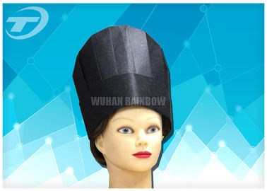 Eco - Friendly Disposable Mob Cap / Breathable Soft Paper Chef Hats