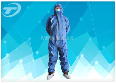 Hospital Disposable Coverall Suit Medical Polypropylene Coveralls For Cleanroom