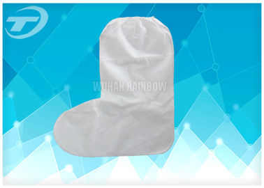 SMS fabric Disposable Shoe Covers boot Dustproof And Waterproof