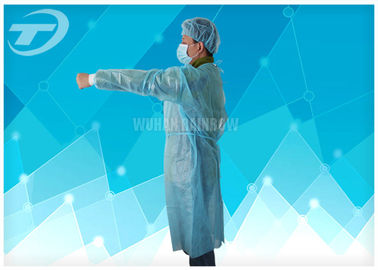 Pharmaceutical Cleanroom disposable medical garments White Dust Proof Breathable