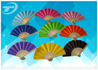 Promotional Mini Folding Hand Fans With Bamboo Or Plastic Frame