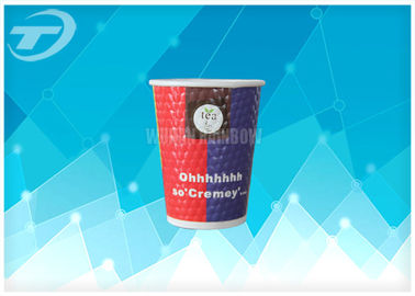 Disposable Food Grade 8 Oz 10 Oz 12 Oz Paper Cups Double Wall