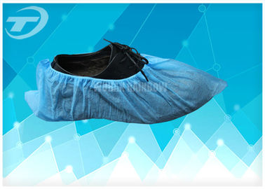 OEM Blue SPP Nonwoven Medical Shoe Covers 15*39cm For Protection Use