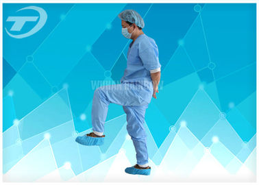 Disposable Non - Woven Fabric Hospital Patient Gown With CE Certified