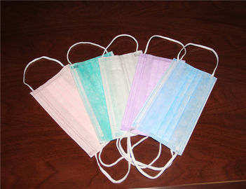 3 layer disposable non woven medical face mask with earloop