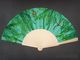 Wooden Folding Hand Fans with Full Color Printed Fabric Heat Transfer printed