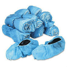 Non Woven Pp Blue Shoe Covers Disposable For Medical And Daily Use