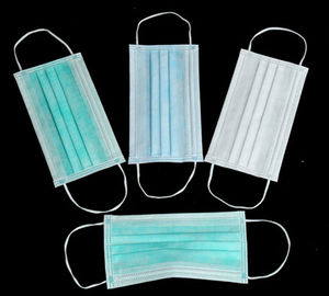 Customized Disposable surgical  Non-woven 3 ply face mask earloop Anti Pollution