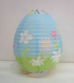 8" Printed Paper Lanterns For Easter Day Decoration with different designs available