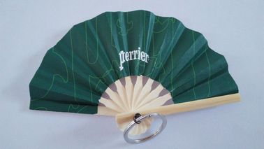 Promotional Mini Folding Hand Fans With Bamboo Or Plastic Frame