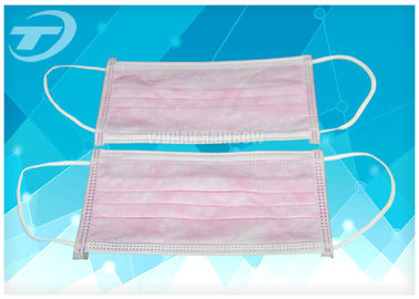 OEM Nonwoven 3 Ply Surgical Face Mask With Earloop Or Tie-On