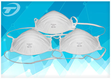 FFP 3 Disposable Industrial Face Mask With Valve , Soft Polypropylene