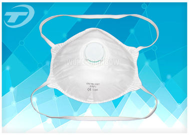 FFP 3 Disposable Industrial Face Mask With Valve , Soft Polypropylene