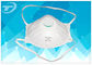 White EN 149 CE Disposable Face Mask FFP 1 Disposable Dust Mask