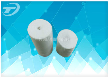 Bleached medical absorbent cotton gauze roll with good water/blood absorbability