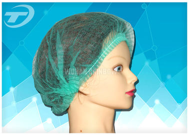 Disposable non-woven  clip cap 20 " , single elastic , made from SPP fabric