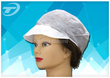 Disposable non - woven work cap , light weight and breathable , designed for men