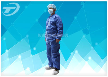 Professional SMS Fabric Disposable Coverall Suit Comfortable For Painters