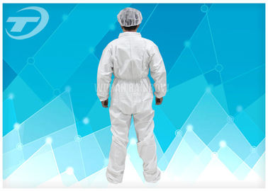 Disposable Protective Clothing Non - Woven Disposable Coveralls With Hood