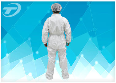 4/5/6 Taped disposable waterproof overalls By SMS Or Microporous Film Laminated Materials