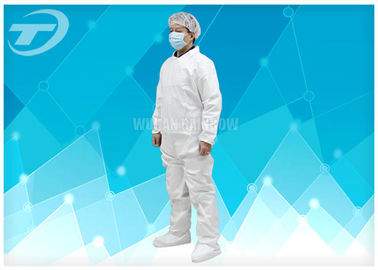 Disposable Protective Clothing Non - Woven Disposable Coveralls With Hood