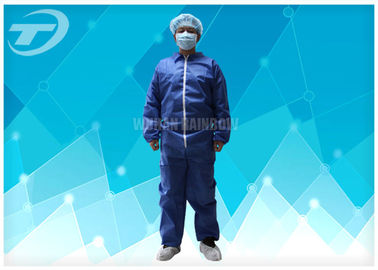 Professional SMS Fabric Disposable Coverall Suit Comfortable For Painters