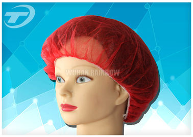 SBPP Round Elastic Disposable Surgical Hats 18'' 21'' 24'' For Hospital