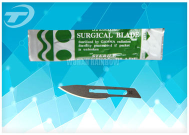 Stainless Steel Safety Surgical Scalpel Blades With Plastic Handle