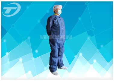 Non Woven 4/5/6 Taped Disposable Coverall Suit By SMS Or Microporous Film Laminated Materials