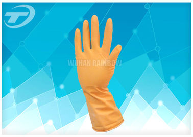 Spray Flock - Lined Latex Household Medical Latex Gloves Waterproof Anti - Alkali