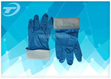 100% Natural Latex Household Gloves With Dipped Flocklined Washing Rubber Gloves