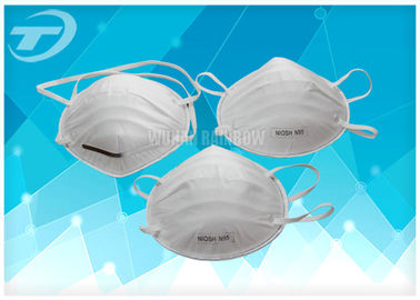 FFP 3 Disposable Industrial Face Mask With Valve , Soft Polypropylene