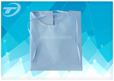 Reinforced Sterile Surgical Gowns Non Woven / Disposable Patient Gowns For Surgery