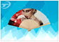 Wooden Folding Hand Fans with Full Color Printed Fabric Heat Transfer printed