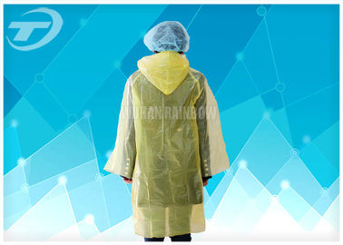 PE  Visitor Disposable Medical Garments With Polyethylene Fabric CE Certificated