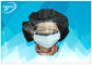 Disposable  face mask 3 ply surgical mask blue and white side with different color