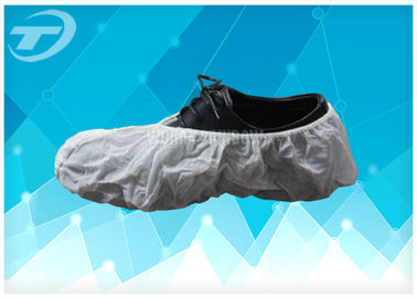 Blue Anti - Skid PP Non Woven Sterile Shoe Covers Disposable / Comfortable