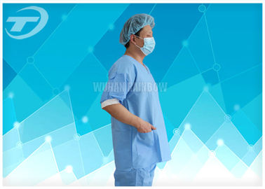 Disposable SMS non woven scrub suit / patient gown / surgical gown