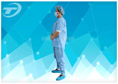 Lightweight Anti - Blood Disposable Scrub Suits S - 4XL For Hospital