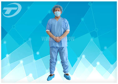 Children And Adult Plastic Raincoat Disposable Scrub Suits With Food Grade